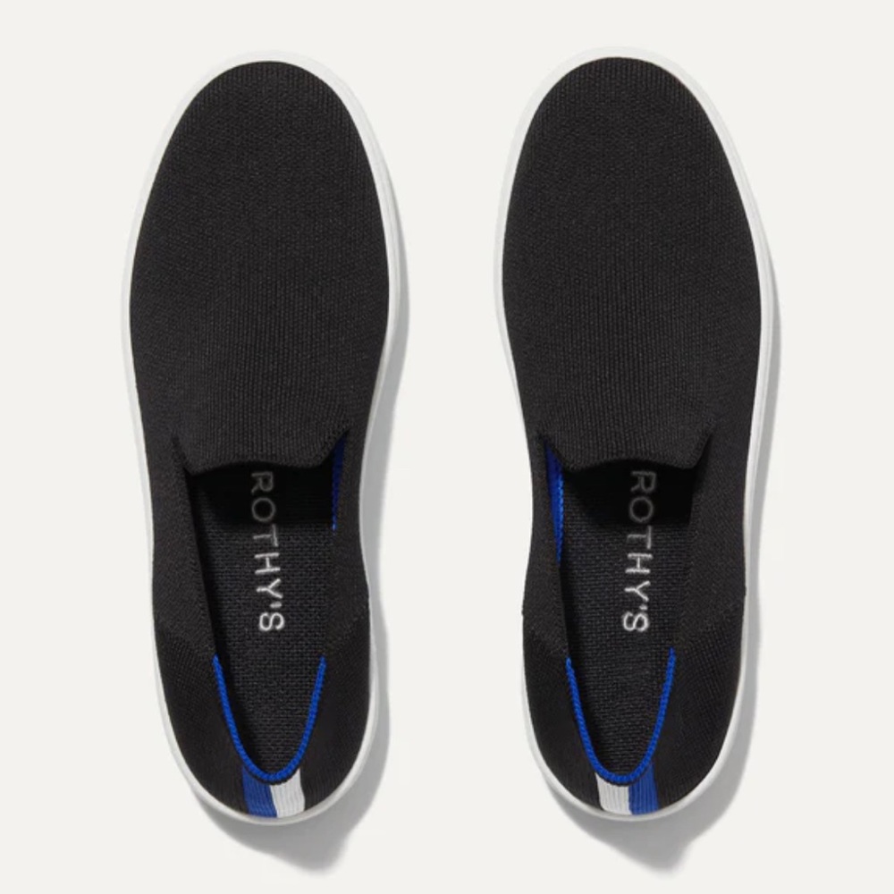 Rothy’s The Original Slip on Sneaker Black 9
